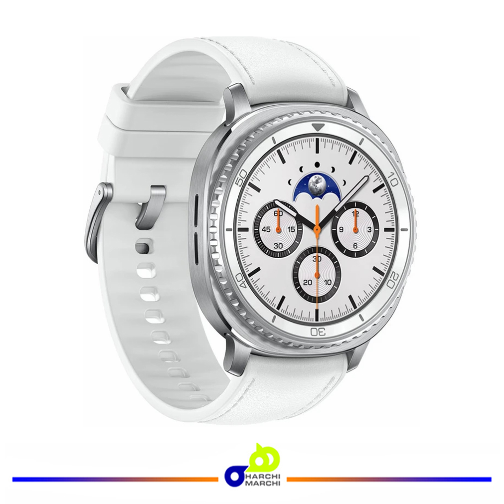 ساعت هوشمند 46 میلی‌متری سامسونگ مدل Galaxy Watch 8 Classic با بند چرمی