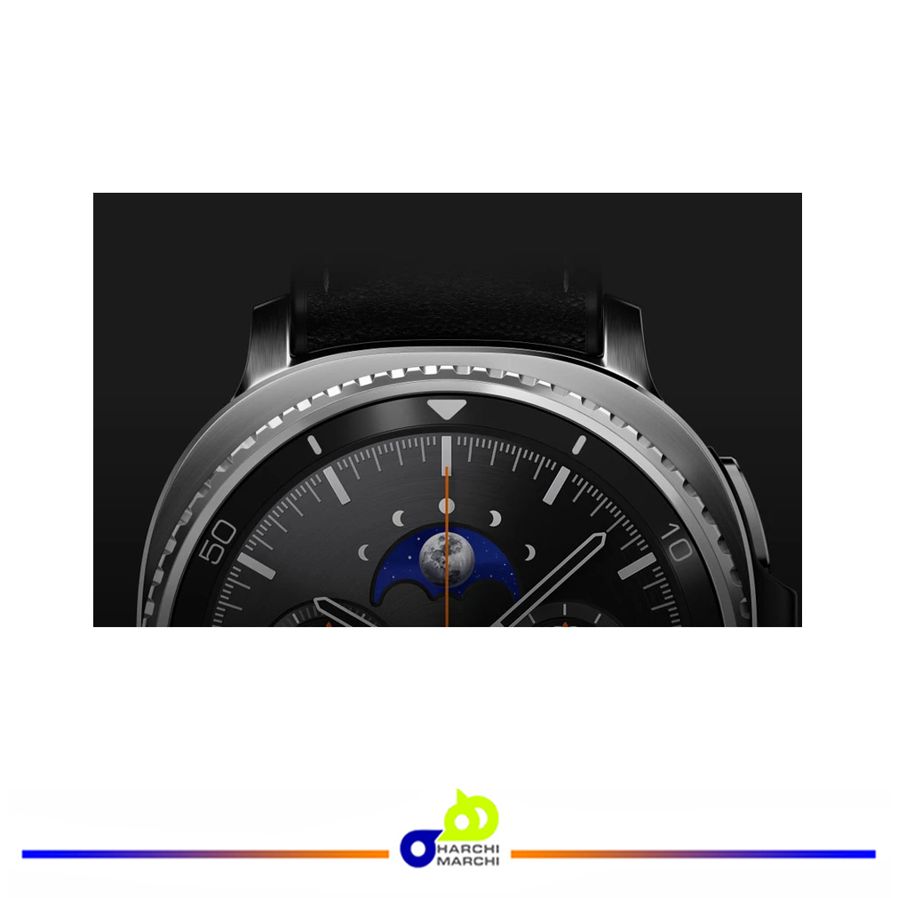 ساعت هوشمند 46 میلی‌متری سامسونگ مدل Galaxy Watch 8 Classic با بند چرمی