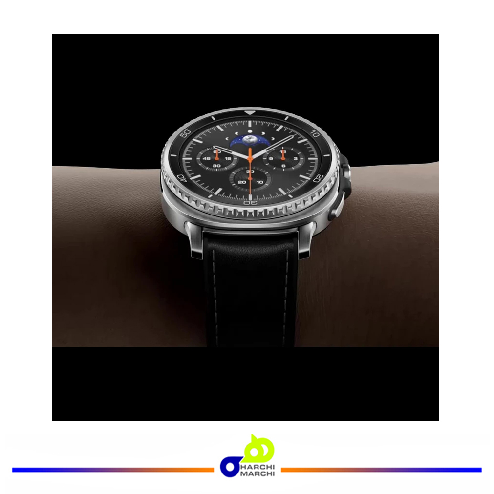 ساعت هوشمند 46 میلی‌متری سامسونگ مدل Galaxy Watch 8 Classic با بند چرمی
