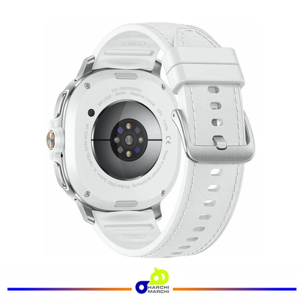ساعت هوشمند 46 میلی‌متری سامسونگ مدل Galaxy Watch 8 Classic با بند چرمی