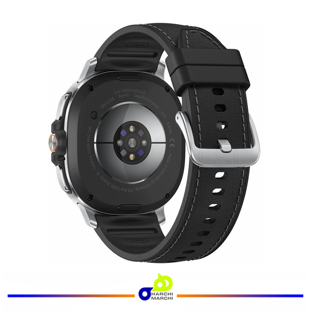 ساعت هوشمند 46 میلی‌متری سامسونگ مدل Galaxy Watch 8 Classic با بند چرمی