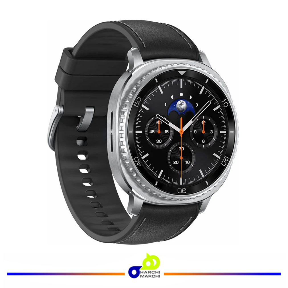 ساعت هوشمند 46 میلی‌متری سامسونگ مدل Galaxy Watch 8 Classic با بند چرمی
