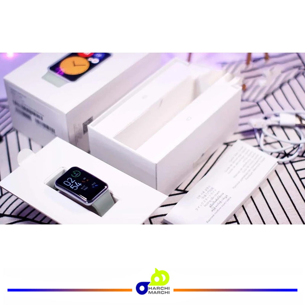 ساعت هوشمند هوآوی مدل WATCH FIT بند پلاستیکی