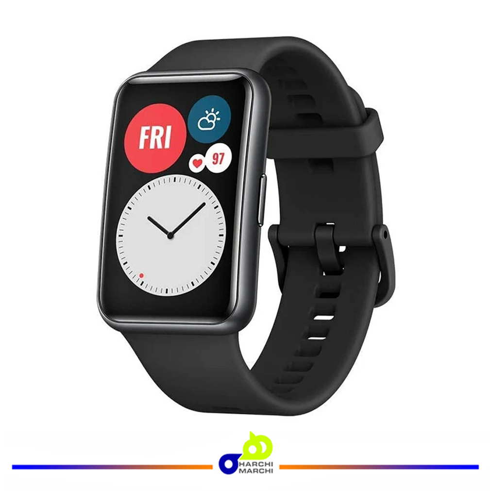 ساعت هوشمند هوآوی مدل WATCH FIT بند پلاستیکی
