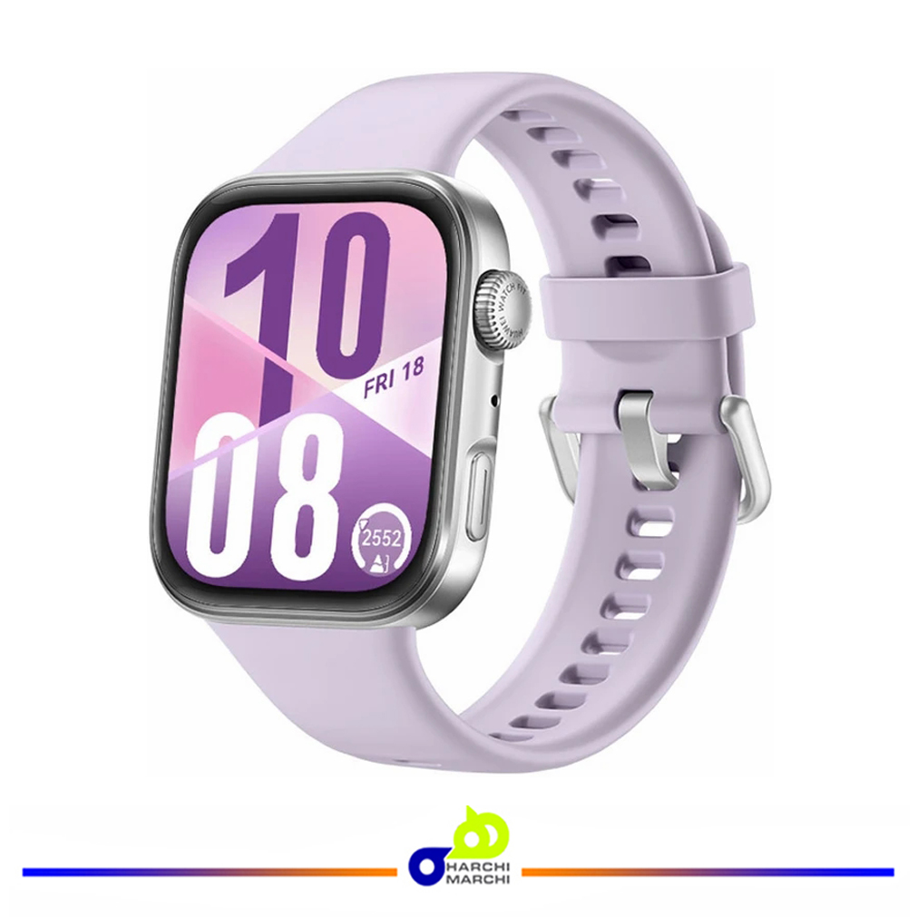 ساعت هوشمند 43 میلی متری هوآوی مدل WATCH FIT 4 با بند سیلیکونی