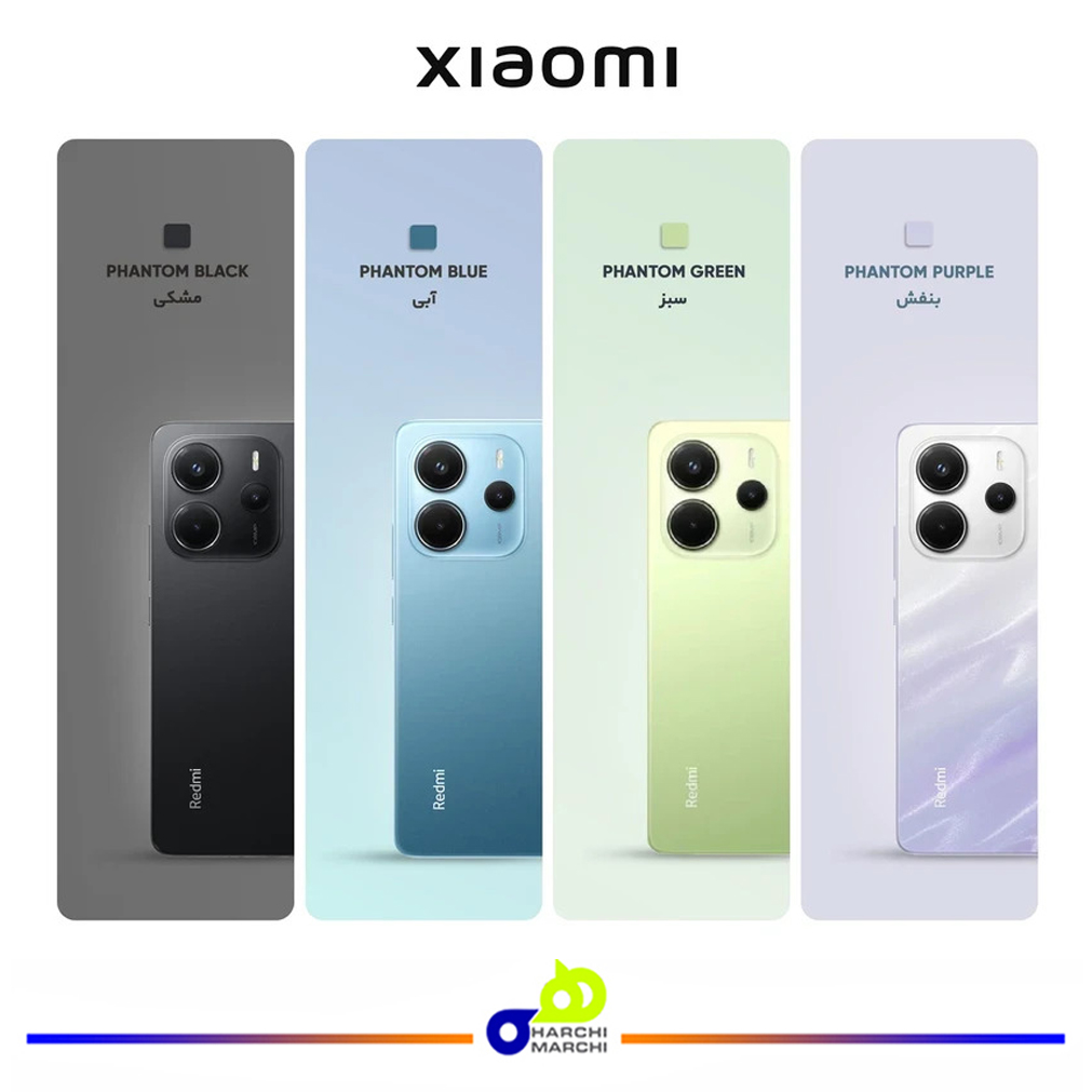 گوشی موبایل شیائومی مدل Redmi Note 14 4G دو سیم کارت ظرفیت 256 گیگابایت و رم 8 گیگابایت