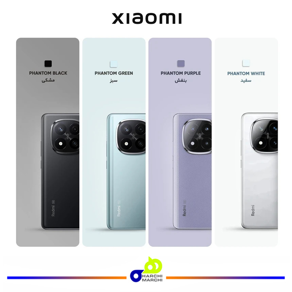گوشی موبایل شیائومی مدل Redmi Note 14 Pro Plus 5G دو سیم کارت ظرفیت 512 گیگابایت و رم 12 گیگابایت