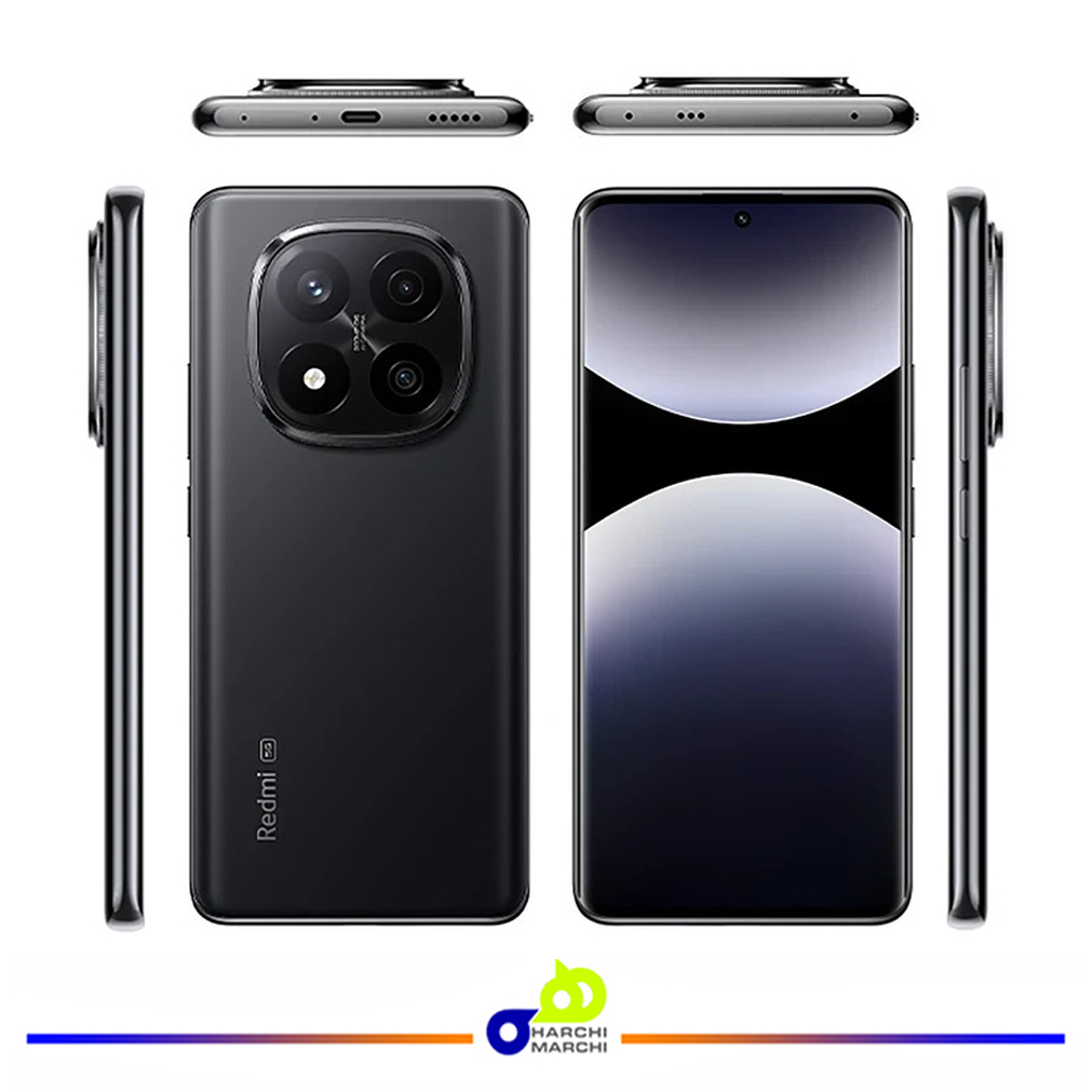 گوشی موبایل شیائومی مدل Redmi Note 14 Pro Plus 5G دو سیم کارت ظرفیت 512 گیگابایت و رم 12 گیگابایت