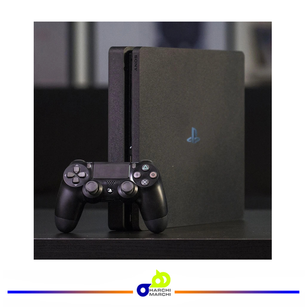 کنسول بازی سونی مدل Playstation 4 Slim ریجن 3 سری CUH-2218B ظرفیت 1 ترابایت