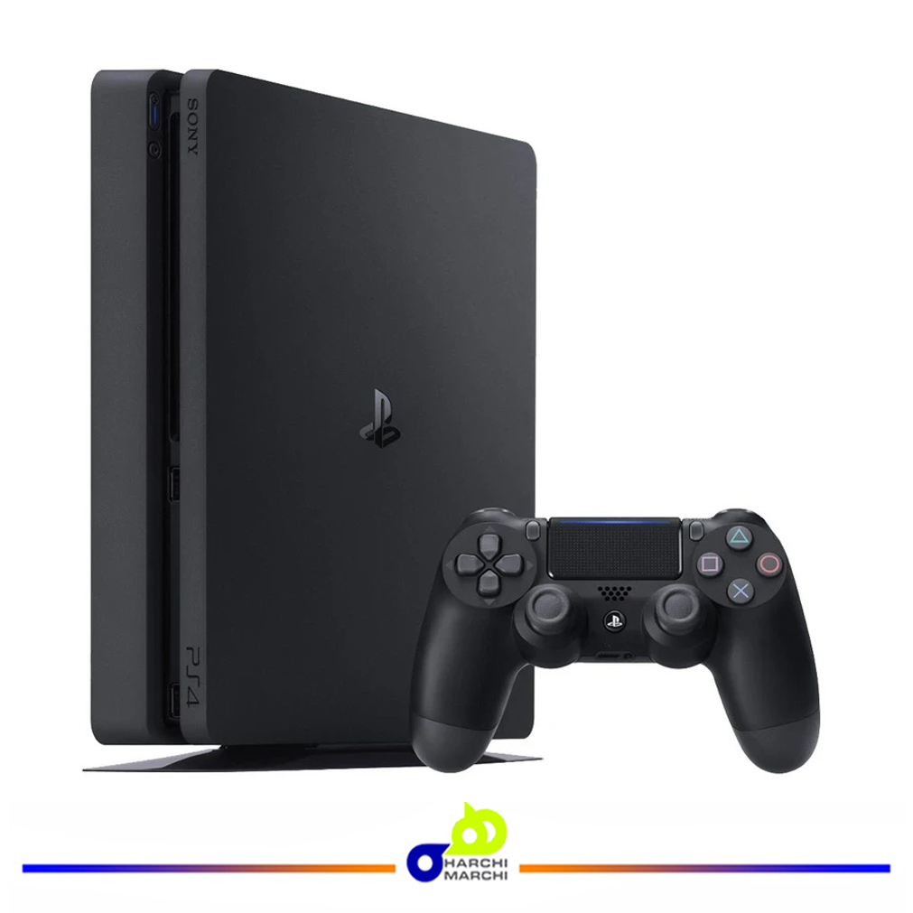 کنسول بازی سونی مدل Playstation 4 Slim ریجن 3 سری CUH-2218B ظرفیت 1 ترابایت