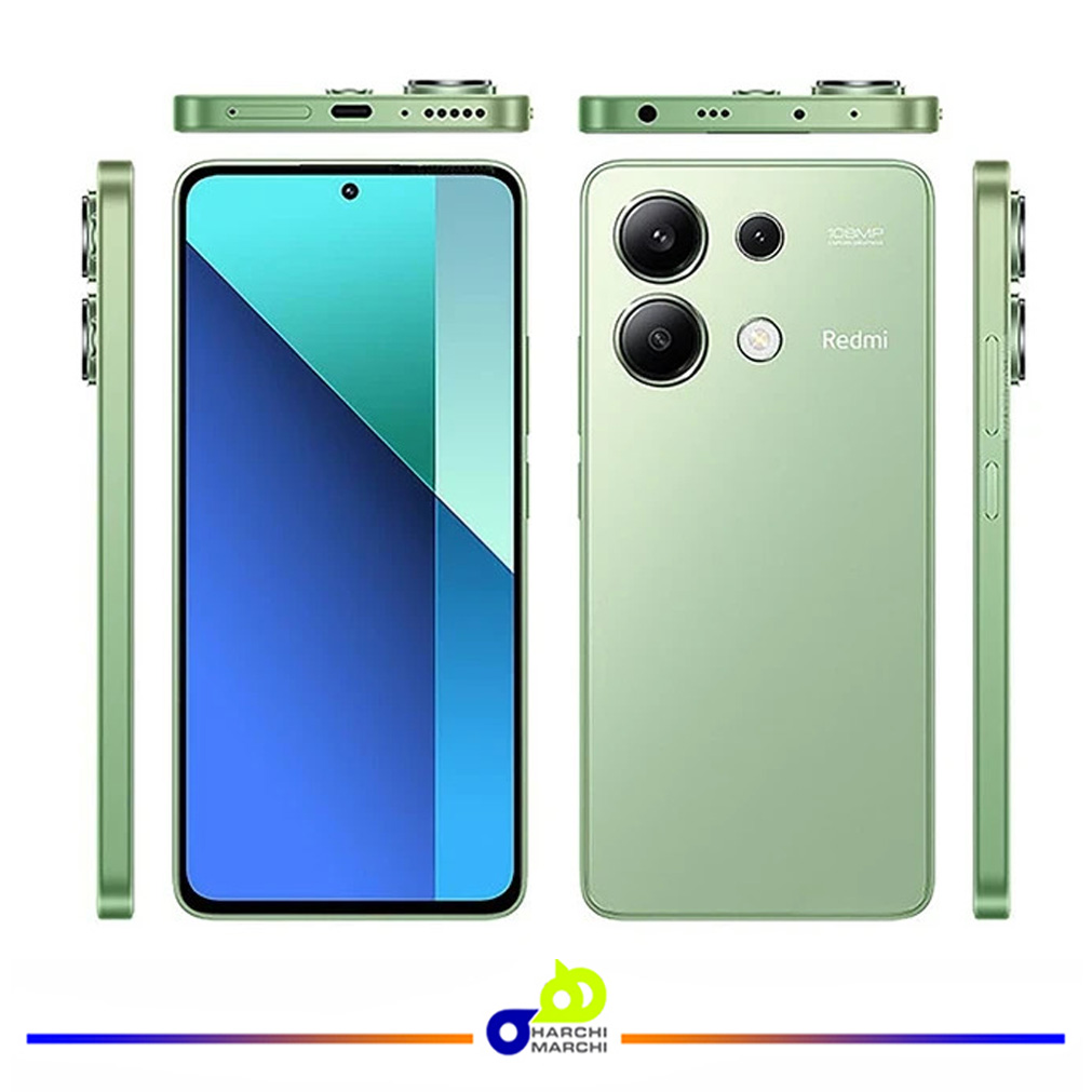 گوشی موبایل شیائومی مدل Redmi Note 13 4G دو سیم کارت ظرفیت 256 گیگابایت و رم 8 گیگابایت