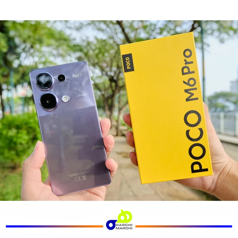 گوشی موبایل شیائومی مدل Poco M6 Pro دو سیم کارت ظرفیت 512 گیگابایت و رم 12 گیگابایت