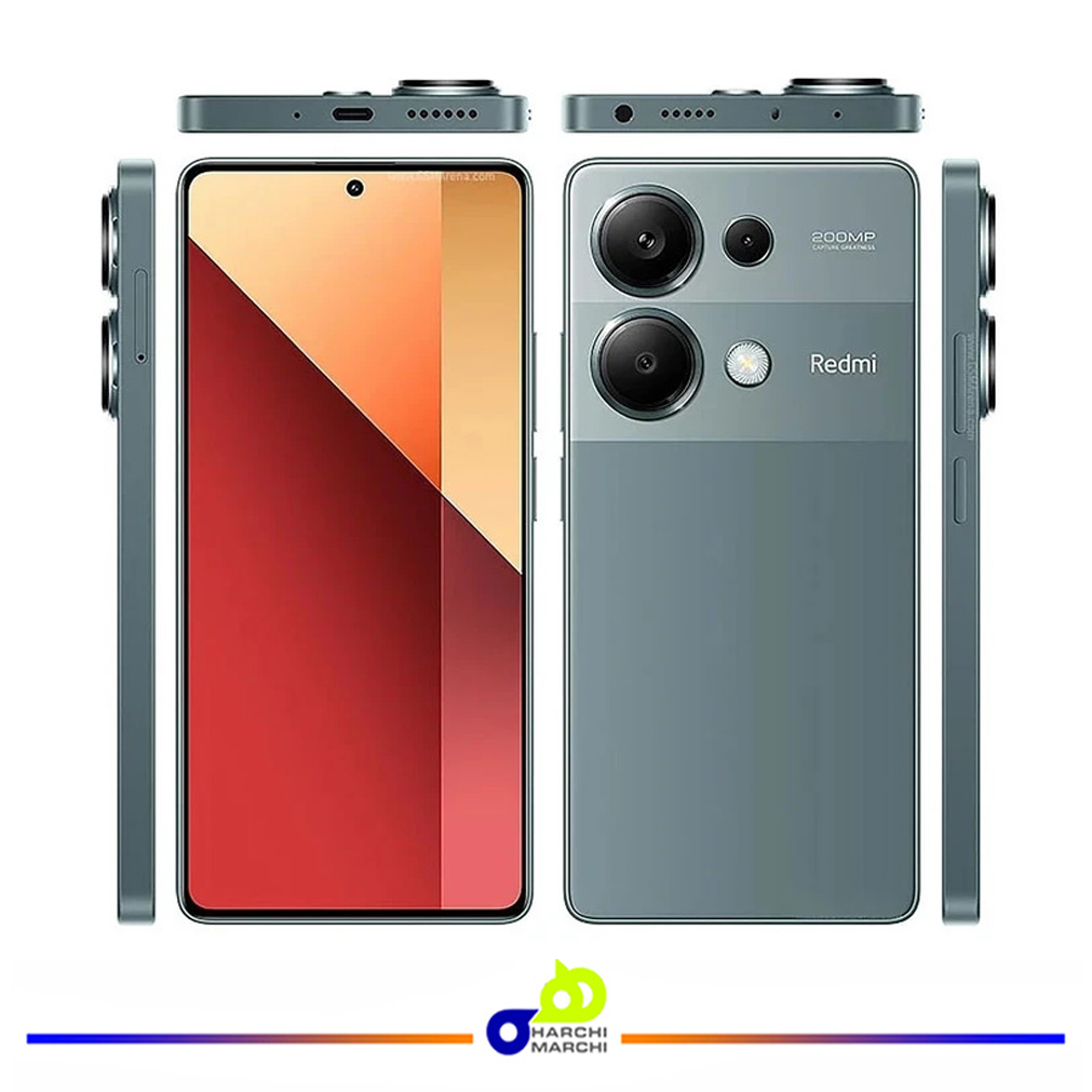 گوشی موبایل شیائومی مدل Redmi Note 13 Pro 4G دو سیم کارت ظرفیت 512 گیگابایت و رم 12 گیگابایت