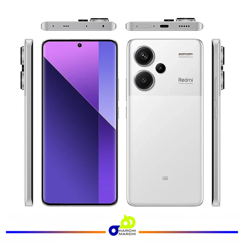 گوشی موبایل شیائومی مدل Redmi Note 13 Pro Plus 5G دو سیم کارت ظرفیت 512 گیگابایت و رم 12 گیگابایت به همراه شارژر