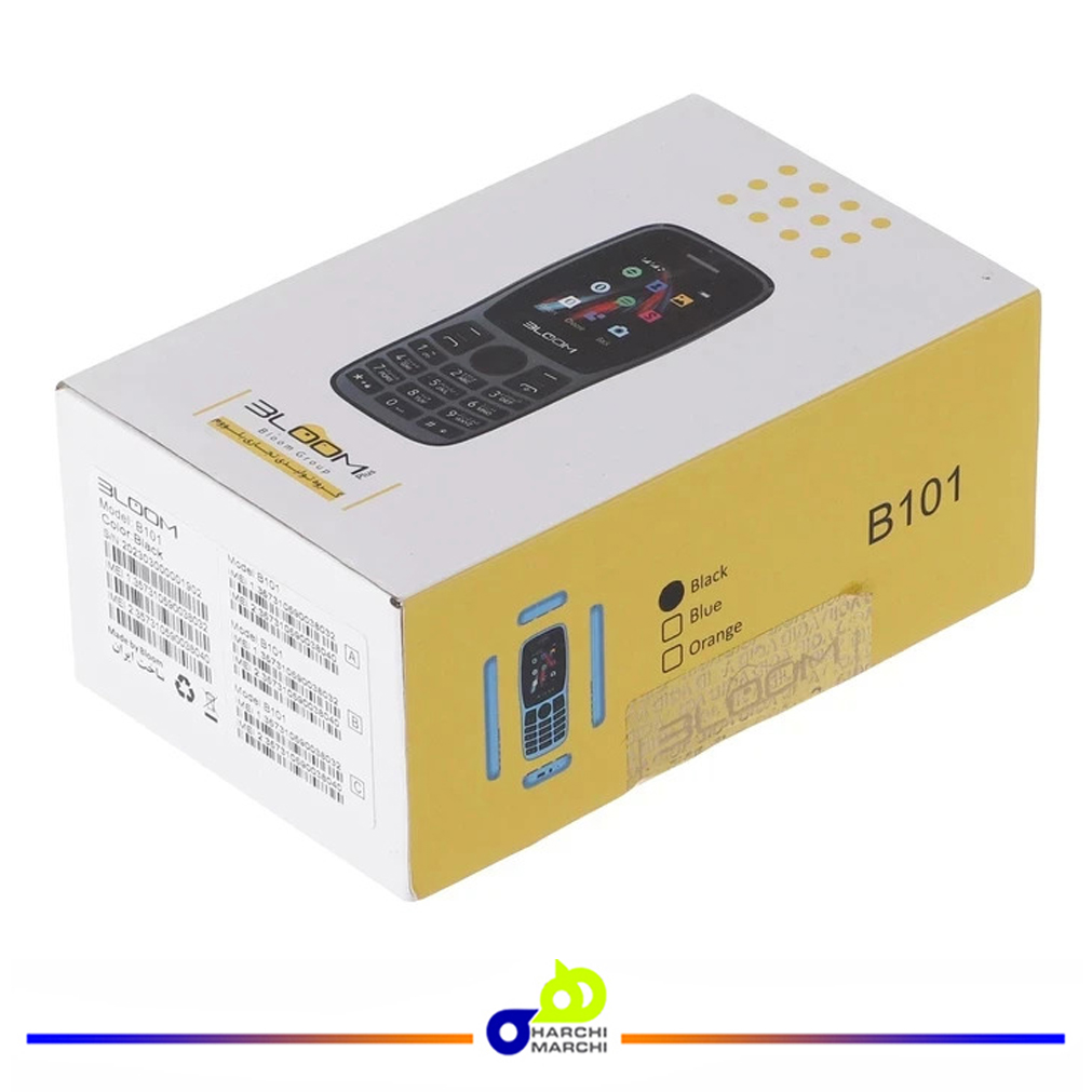 گوشی موبایل بلووم پلاس مدل B101 دو سیم کارت ظرفیت 32 مگابایت و رم 32 مگابایت