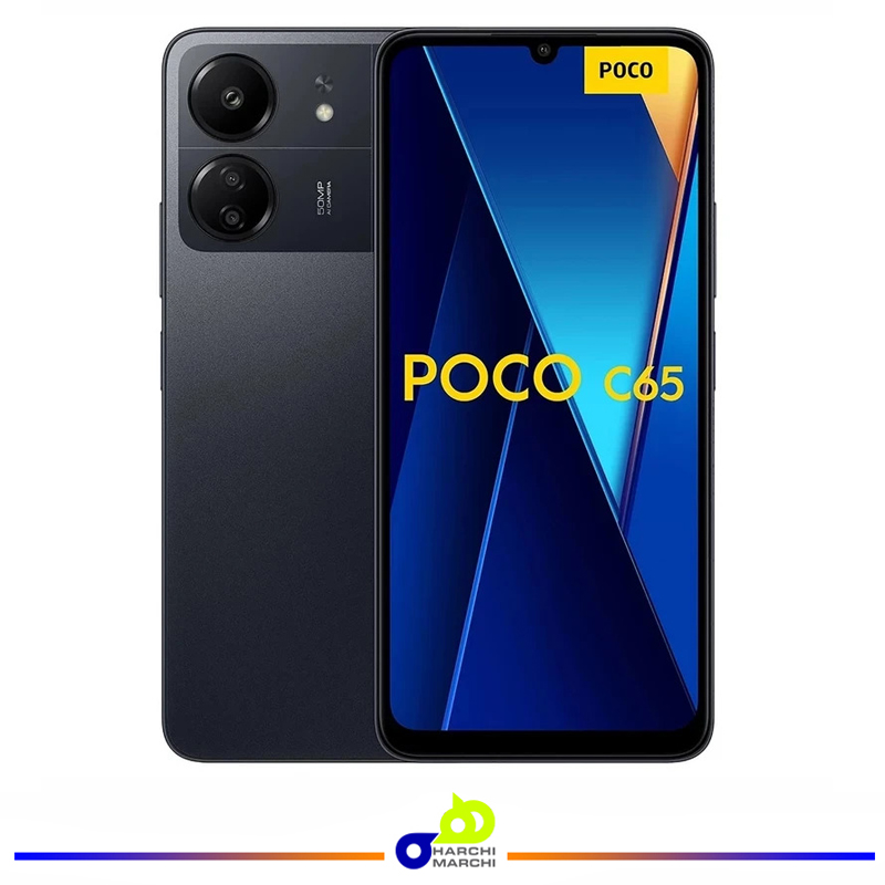 گوشی موبایل شیائومی مدل Poco C65 دو سیم کارت ظرفیت 128 گیگابایت و رم 6 گیگابایت