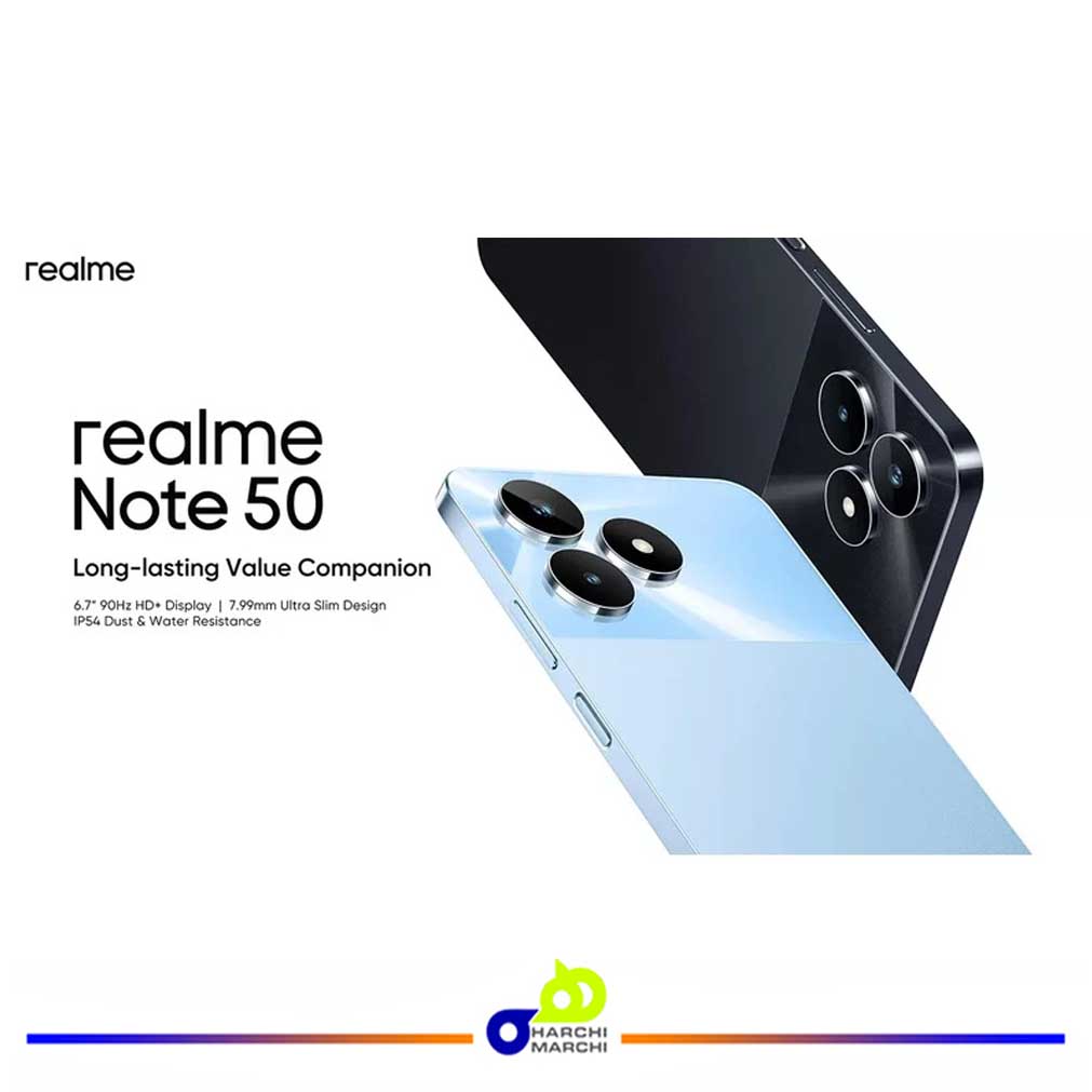 گوشی موبایل ریلمی مدل Note 50 دو سیم کارت ظرفیت 128 گیگابایت و رم 4 گیگابایت
