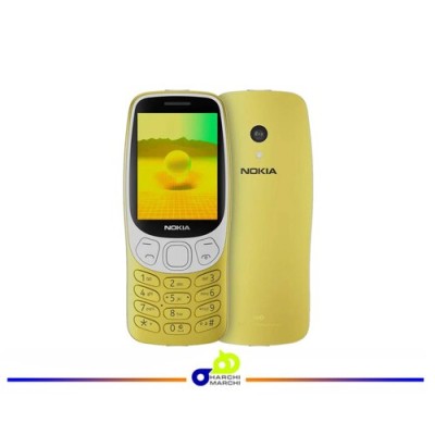 گوشی موبایل مدل (2024) 3210 نوکیا دو سیم کارت ظرفیت 128 مگابایت و رم 64 مگابایت - مونتاژ ایران تحت لیسانس نوکیا