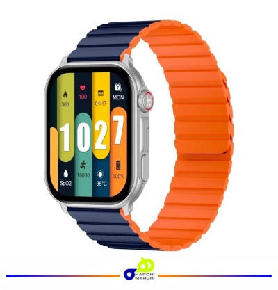 ساعت هوشمند کیسلکت مدل Calling Watch Ks Pro به همراه بند سیلیکونی مشکی